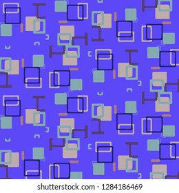 Abstract vector background. Colorful halftone illustration pattern