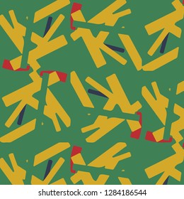 Abstract vector background. Colorful halftone illustration pattern