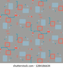 Abstract vector background. Colorful halftone illustration pattern