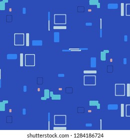 Abstract vector background. Colorful halftone illustration pattern