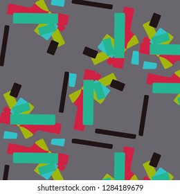 Abstract vector background. Colorful halftone illustration pattern