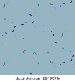 Abstract vector background. Colorful halftone illustration pattern