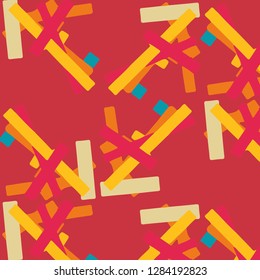 Abstract vector background. Colorful halftone illustration pattern