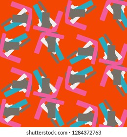 Abstract vector background. Colorful halftone illustration pattern
