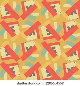 Abstract vector background. Colorful halftone illustration pattern