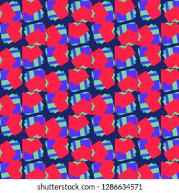 Abstract vector background. Colorful halftone illustration pattern
