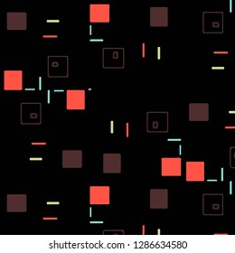 Abstract vector background. Colorful halftone illustration pattern