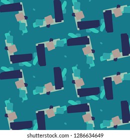 Abstract vector background. Colorful halftone illustration pattern