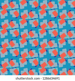 Abstract vector background. Colorful halftone illustration pattern