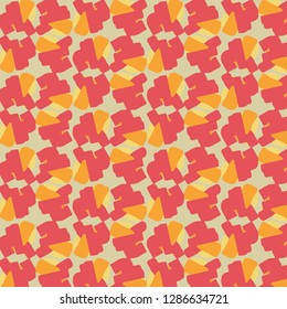 Abstract vector background. Colorful halftone illustration pattern