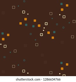 Abstract vector background. Colorful halftone illustration pattern