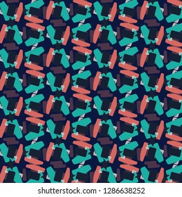 Abstract vector background. Colorful halftone illustration pattern