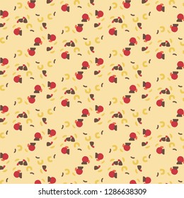 Abstract vector background. Colorful halftone illustration pattern