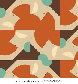 Abstract vector background. Colorful halftone illustration pattern