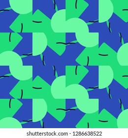 Abstract vector background. Colorful halftone illustration pattern
