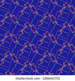 Abstract vector background. Colorful halftone illustration pattern