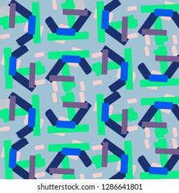 Abstract vector background. Colorful halftone illustration pattern