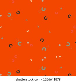 Abstract vector background. Colorful halftone illustration pattern