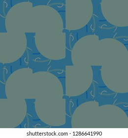 Abstract vector background. Colorful halftone illustration pattern