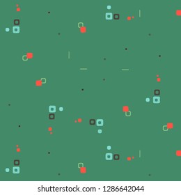 Abstract vector background. Colorful halftone illustration pattern