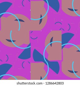 Abstract vector background. Colorful halftone illustration pattern