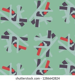 Abstract vector background. Colorful halftone illustration pattern