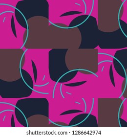 Abstract vector background. Colorful halftone illustration pattern