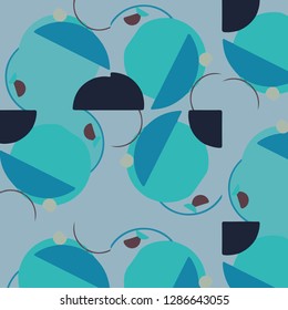 Abstract vector background. Colorful halftone illustration pattern