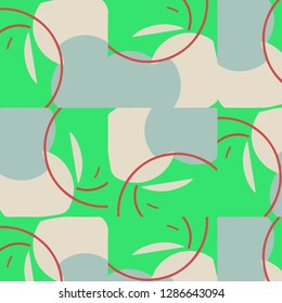 Abstract vector background. Colorful halftone illustration pattern