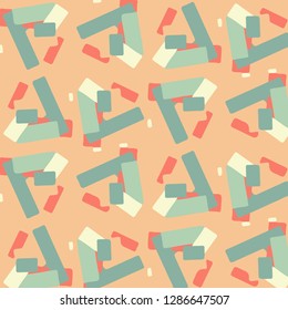 Abstract vector background. Colorful halftone illustration pattern