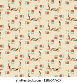 Abstract vector background. Colorful halftone illustration pattern