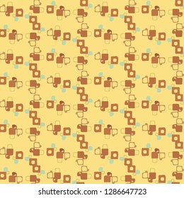 Abstract vector background. Colorful halftone illustration pattern