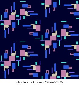 Abstract vector background. Colorful halftone illustration pattern