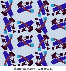 Abstract vector background. Colorful halftone illustration pattern