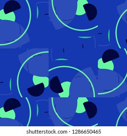 Abstract vector background. Colorful halftone illustration pattern