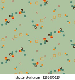 Abstract vector background. Colorful halftone illustration pattern