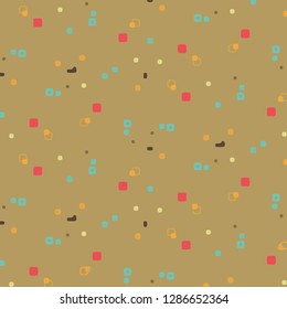 Abstract vector background. Colorful halftone illustration pattern
