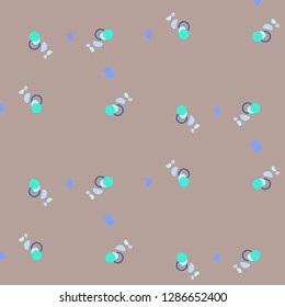 Abstract vector background. Colorful halftone illustration pattern
