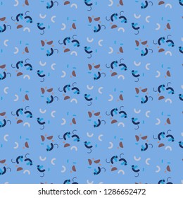 Abstract vector background. Colorful halftone illustration pattern