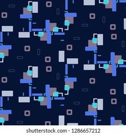 Abstract vector background. Colorful halftone illustration pattern
