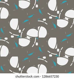 Abstract vector background. Colorful halftone illustration pattern
