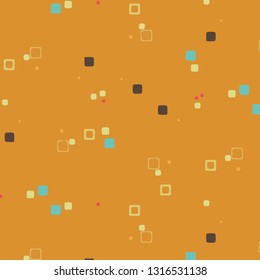 Abstract vector background. Colorful halftone illustration pattern