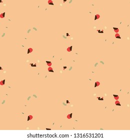 Abstract vector background. Colorful halftone illustration pattern