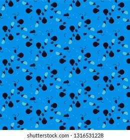 Abstract vector background. Colorful halftone illustration pattern