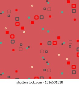 Abstract vector background. Colorful halftone illustration pattern