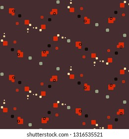 Abstract vector background. Colorful halftone illustration pattern