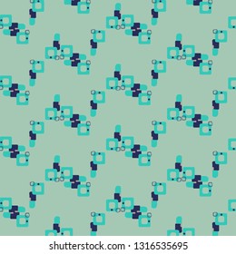 Abstract vector background. Colorful halftone illustration pattern