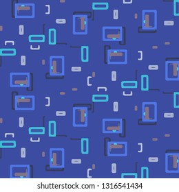 Abstract vector background. Colorful halftone illustration pattern