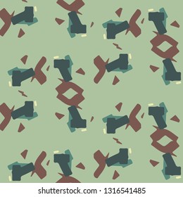Abstract vector background. Colorful halftone illustration pattern