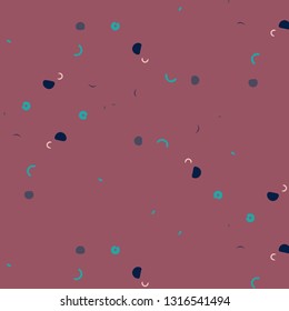 Abstract vector background. Colorful halftone illustration pattern